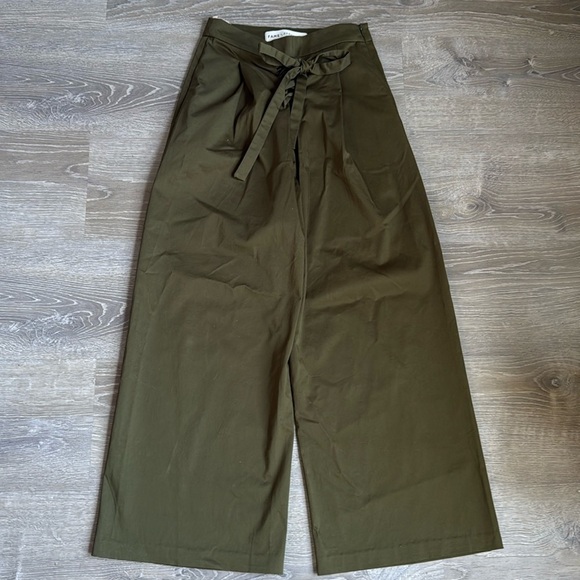 fame and partners wide leg pants 4 - Picture 1 of 9
